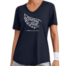 Load image into Gallery viewer, Navy Covered.Still Tee