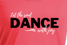 Load image into Gallery viewer, Let The Soul Dance Coral TANK