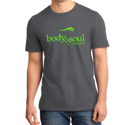 Unisex Gray with Green Logo