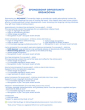Load image into Gallery viewer, 2026 RECHARGE Sponsorship Flyer
