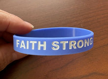 Load image into Gallery viewer, Faith Strong wristband
